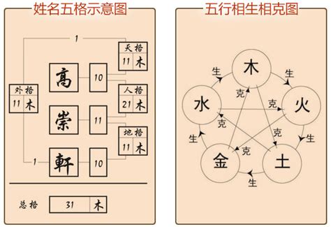 名字分析五行|姓名五格测试